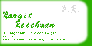 margit reichman business card
